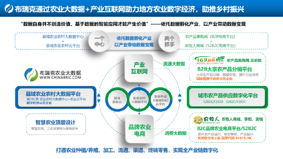 布瑞克黃桂恒 以農業大數據為切點，構建鄉村振興賦能全圖景的互聯網銷售新生態